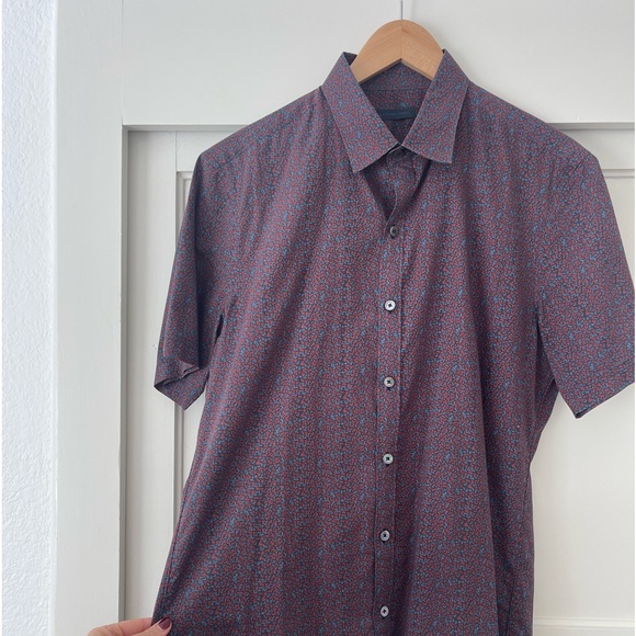 Zachary Prell Slim Fit Floral Button Down Size M - Picture 1 of 3